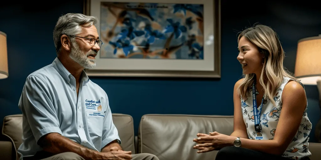 A chiropractor gently adjusting a patient&#x27;s spine to treat common conditions such as back pain and neck stiffness, illustrating a comforting and caring approach.