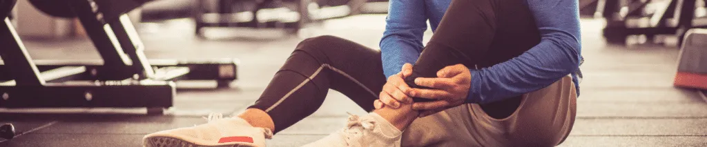 Patient Receiving Specialized Injury Treatment from a Chiropractor in a Clinic