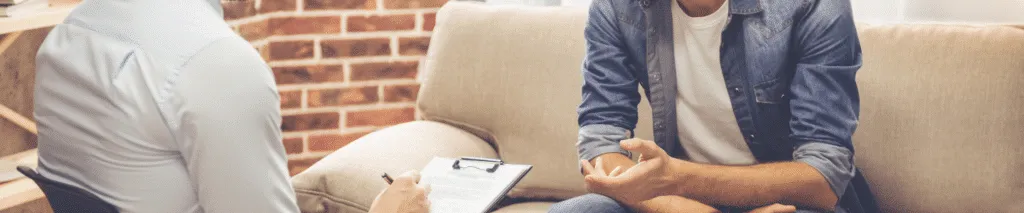 Nutritionist Providing Dietary Guidance to a Client in a Health and Wellness Clinic